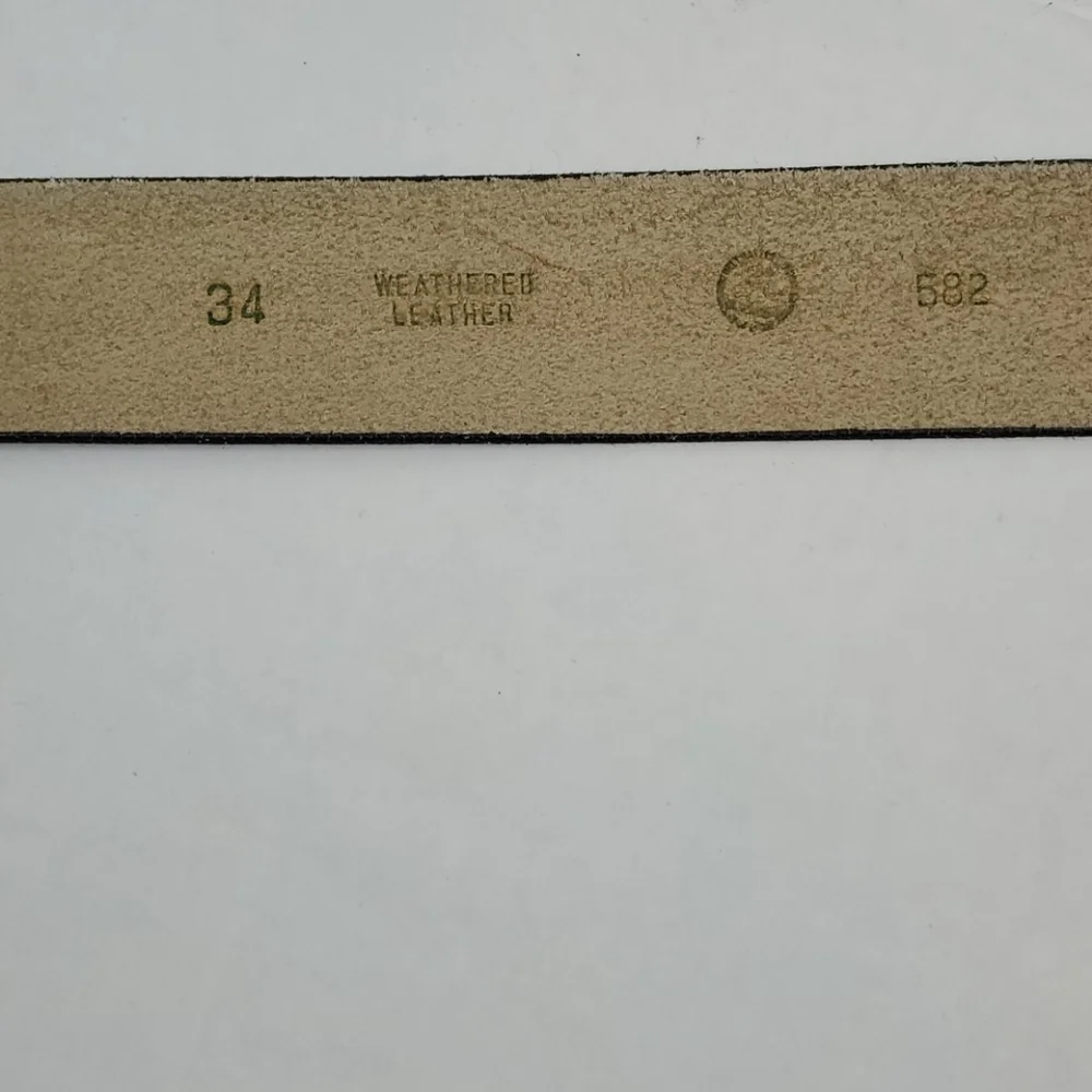 Vintage Nautical boat BTS solid Brass USA belt Y2K
